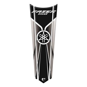 Adesivo Gravata Tanque Moto Resinado Fazer 150 Preto