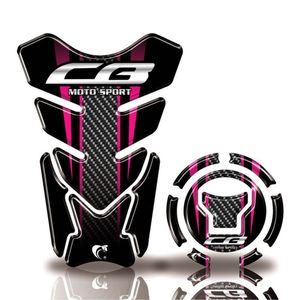 Kit Protetor Tanque Adesivo Moto Honda Acima 2018 Cb 650R 1000R Rosa