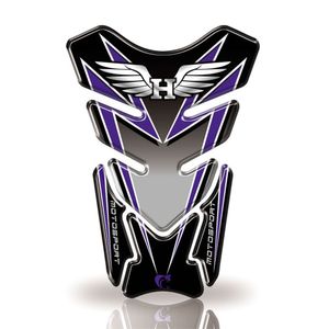 Protetor De Tanque Adesivo Moto Honda -Motosport Diversas Cores Azul