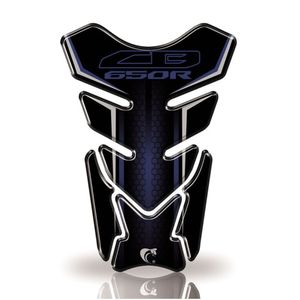 Protetor De Tanque Adesivo Cb650R Serve Em Todos Os Anos Preto, Cinza E Vermelho