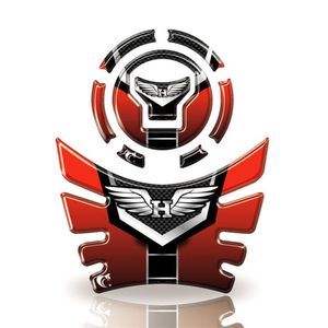 Kit Protetor Tanque E Bocal Moto Honda Acima 2018 Bros Vermelho