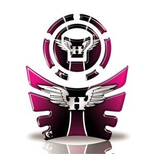 Kit Protetor Tanque E Bocal Moto Honda Acima 2018 Rosa Rosa