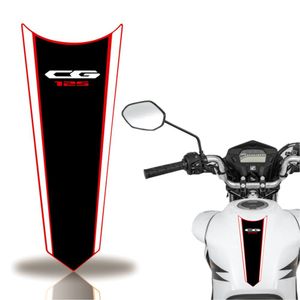 Adesivo Faixa Gravata Tanque Moto Cg 160 125 Titan Fan 125 Preto Vermelho