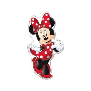 Adesivo Decorativo Em Relevo Fácil Aplicação Minie Mouse Cor Branco