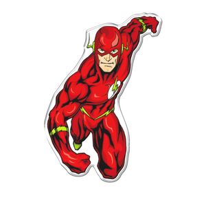 Adesivo Decorativo Em Relevo Fácil Aplicação The Flash Cor Branco