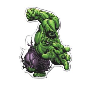 Adesivo Decorativo Em Relevo Fácil Aplicação Hulk Cor Branco