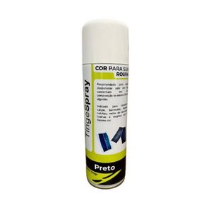Tinta Para Tecidos E Roupas Em Spray - Tingespray Cor Preto