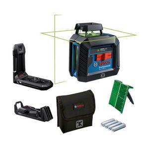 Nível A Laser Verde 360º Bosch Gll 2-20G Suporte Magnetico