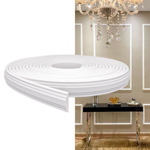 Rodameio Boiserie Eva Autocolante 3,8Cm Rm61 6 Metros Meurodapé