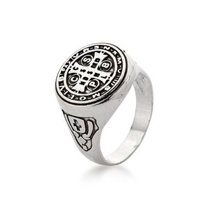 Anel Masculino São Bento Bali Prata 925 - 28