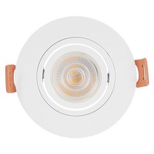 Spot De Embutir Redondo Plano Branco Para Lâmpada Par30 Ref 6282 Nordecor/Mbled