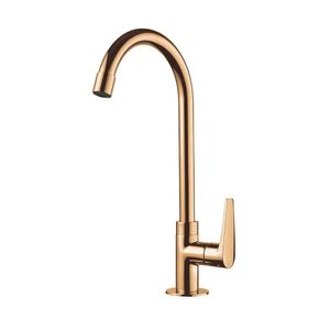 Torneira Para Lavatório Lorenzetti Joy 1195 R32 Rose Gold De Mesa
