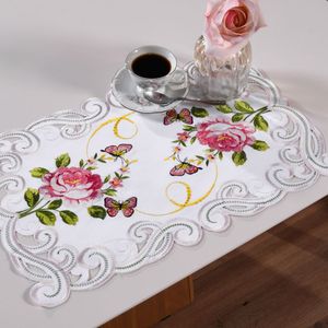 Americano Bordado Inglês 30X45 Tecido Acetinado Tessi Veneza