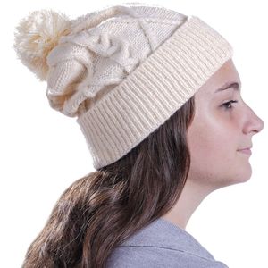 Gorro Com Pompom Feminino Para Adulto 20X18 Macia