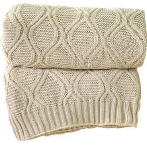 Manta Sofá Tricot Decorativa Refine 127X152