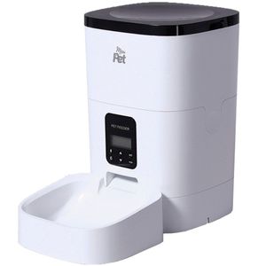 Comedouro Meu Pet Automático Programável Branco