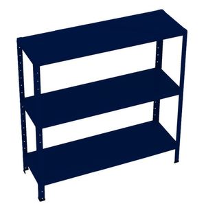 Estante Em Aço Mini Flex Colorida 91x92x30cm #20/26 Amapá Azul