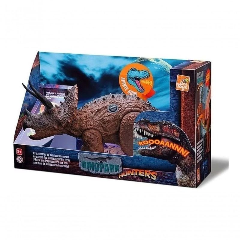 Dinossauro Robô BBR Toys Braquiossauro Com Movimentos Luzes e Som