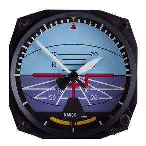 Relógio De Parede Instrumento Aeronáutica - Horizonte