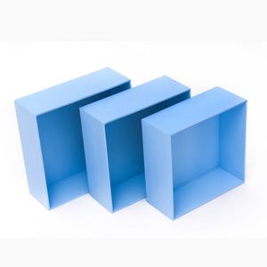 Kit Trio De Nicho Grande Decorativo Quarto/sala 100% Mdf Azul Claro