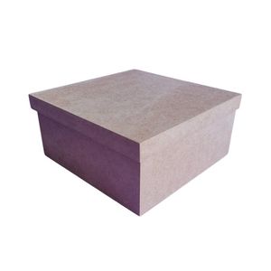 Caixa 100% Mdf Cru (19x19x09)