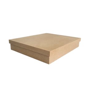 Caixa 100% Mdf Cru (30x25x05) Mdf Cru