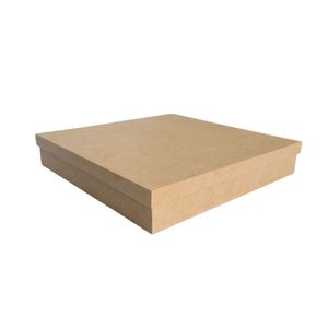 Caixa 100% Mdf Cru (30x30x05) Mdf Cru
