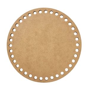 Base Para Crochê Em Mdf Cru Circulo (15x15)