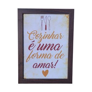Quadro Decorativo Em Mdf Para Quarto/sala (33x24,5) Quadro 5