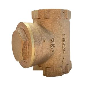 Valvula De Retenção Horizontal Bronze Hidro Z Tamanho 2"