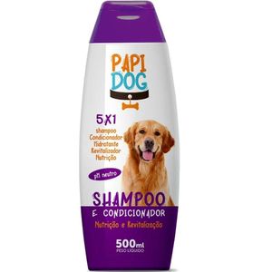 Shampoo/condicionador Papidog 5x1 500ml