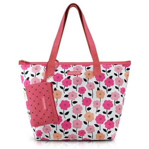 Bolsa Com Niqueleira Pink Lover Jacki Design Terracota