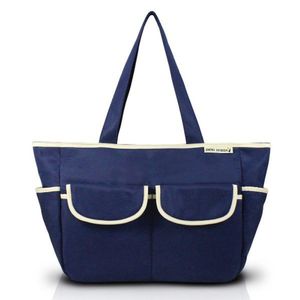 Bolsa De Bebê Lisa Mama & Me Jacki Design Azul/bege