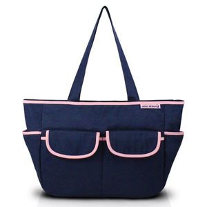 Bolsa De Bebê Lisa Mama & Me Jacki Design Azul/pink