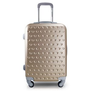 Mala De Bordo Para Viagem Love Dourada Jacki Design