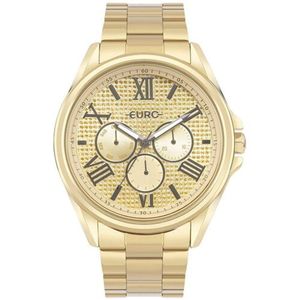 Relógio Euro Feminino Multiglow Dourado Eu6p29aib/4d