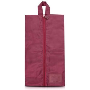Bolsa Porta Sapato Estampa Lisa Jacki Design Vermelho Escuro