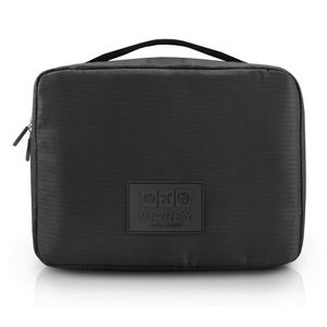Necessaire De Viagem Estampa Lisa Jacki Design Preto