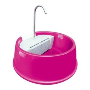 Fonte Bebedouro Gatos Cães Automático Joy Furacão - Verde Cor:rosa