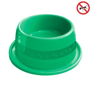Comedouro Para Gatos E Cachorros 1000ml Anti Formiga Grande Cor: Verde