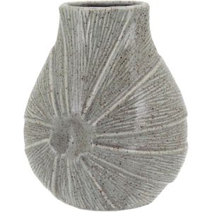 Prune Vaso 24X19X11Cm Cerâmica Marfim