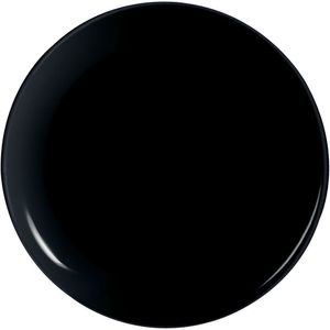 Luminarc Friend'S Time Prato Pizza 2X32X32Cm Vidro Temperado Preto
