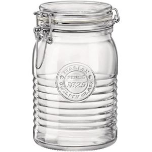 Bormioli Rocco Officina 1825 Pote Hermético 18X11X11Cm 1L Vidro Transp
