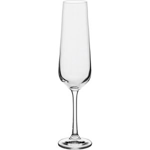 Bohemia Sandra Taça Champanhe 25X6X6Cm 200Ml Cristal Transp 6Pç