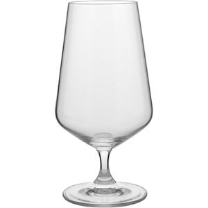 Bohemia Sandra Taça Cerveja 17X9X9Cm 380Ml Cristal Transp 6Pç