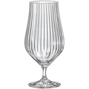 Bohemia Tulipa Opt Taça Cerveja 20X9X9Cm 540Ml Cristal Transp 6Pç