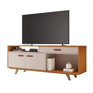 Rack Para Tv Até 65 Polegadas Impar Jcm Movelaria Cinamomo/Off White
