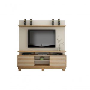 Home Theater Texas Para Tv Ate 60 Polegadas Valdemoveis Off White/Cinamomo