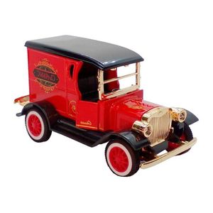 Miniatura Carrinho Antigo De Metal Ford Model T 1929 Vermelho