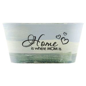 Mini Vaso De Planta Cachepot Estampado Decorado 9cm